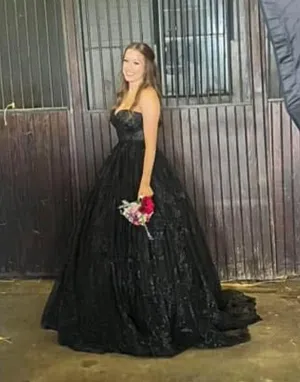 Prom Dress Black thumbnail 4