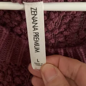 Zenana Premium Maroon Sweater LSWT011 thumbnail 4