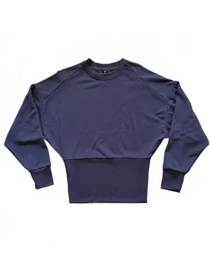 Athleta Potrero‎ Sweatshirt Shale Dolman Pullover Top Gray Women's Size Small thumbnail 3