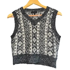 Rag & Bone Alpaca Blend Sweater Vest Womens XS Academia Warm Soft Preppy Holiday thumbnail 2