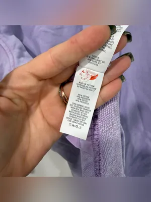 Aerie Purple Oversized Button Down Shirt M thumbnail 4