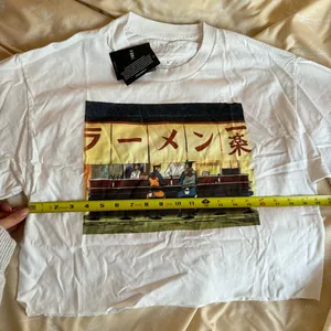 Naruto Shippuden Raw Hem T-Shirt Size Large thumbnail 5