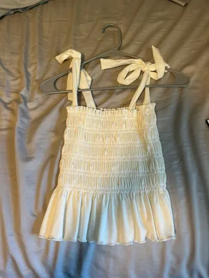 Altard State White Bow Tie Tank thumbnail 1