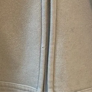 Aritzia Tna Cozy Boyfriend Fleece Oversized Sweatshirt in Light Blue thumbnail 7