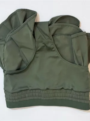 JoyLab Shorts XS Olive Green Pleated Athletic Running Gym Beach Summer Pockets thumbnail 7