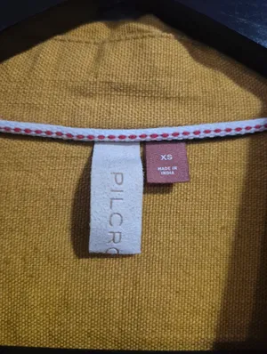 Anthropologie Pilcro Button yellow summer bohemian Shirt Dress size XS thumbnail 3