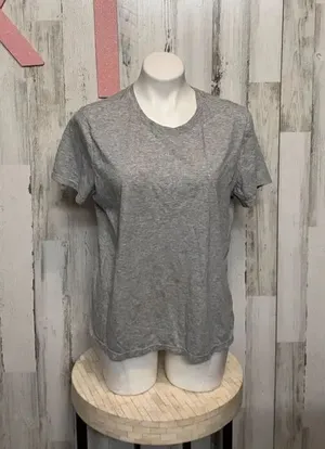 Cool Gray Short Sleeve Crewneck T-Shirt XL | Soft Cotton Blend Casual Tee thumbnail 1
