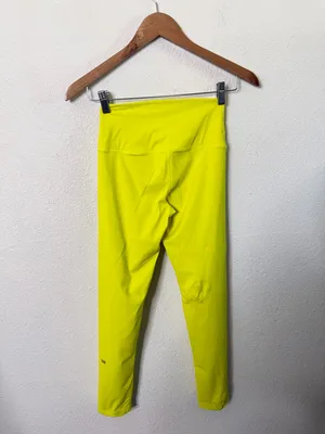 SPLITS59 Kinney High Waist Tight in‎ Neon Green Womens Size S thumbnail 4