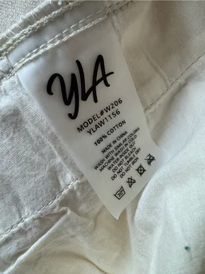 YoungLA Womens Metro Cargo Pockets Pants Womens Beige Khaki Small NEW NWT thumbnail 6