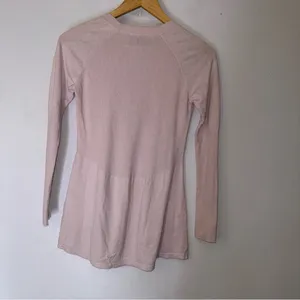 Lola & Sophie‎ Small Light Pink Silk Cashmere Blend Sweater CP thumbnail 5