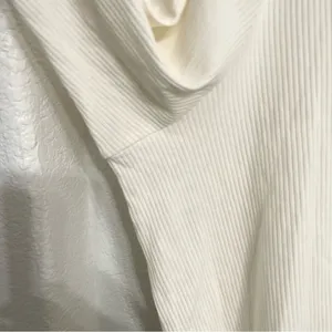 NWT Old Navy Womens Shirt Top Ivory Ribbed V Neck Long Sleeveeve Plus Size 4X thumbnail 6