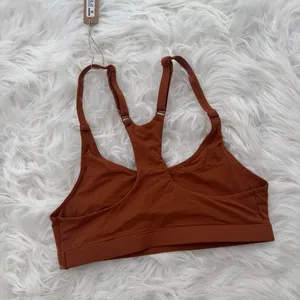 Skims Fits Everybody Racerback Bralette Bronze Size XXS BR-SCN-1712 thumbnail 5