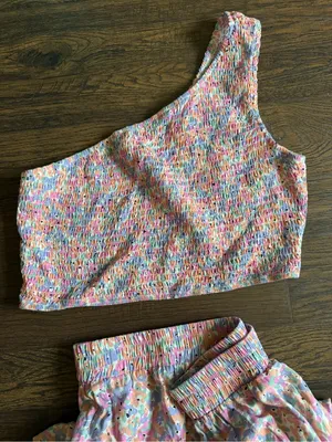 Floral two piece set Size L thumbnail 1