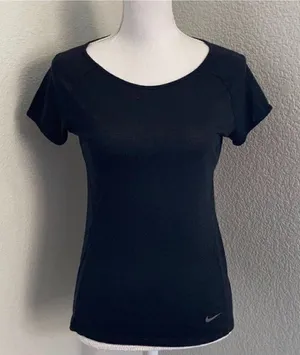 Nike Dri-Fit Short Sleeve Running Shirt Size Small thumbnail 1