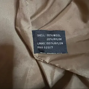 Britches For Women Camel Wool Double Breasted Peacoat thumbnail 8