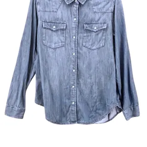 Old Navy Womens Western Shirt Large Cowgirl Rodeo Summer Country Concert Horse thumbnail 5