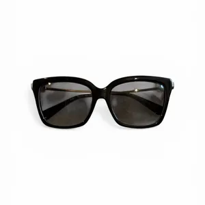 Michael Kors ABELA MK 6038 Black Square Sunglasses with Dark Lenses thumbnail 7