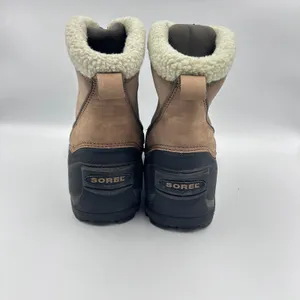 Sorel Snow Boots Women's Fleece Waterproof Winter Insulated Black‎ Brown 7.5 thumbnail 5