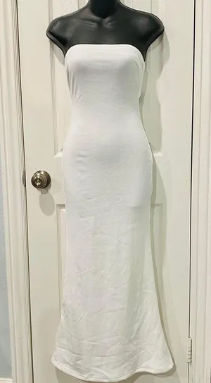 Princess Polly White Carter Maxi Dress thumbnail 1
