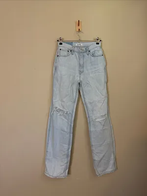 Re/Done 90s High Rise Loose‎ jeans Size 25 thumbnail 3
