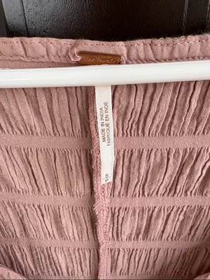 EUC Free People Kaylani Tunic Oversized Small thumbnail 2