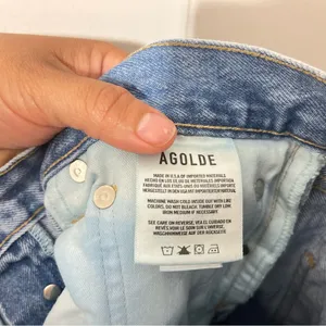 AGOLDE 90s Mid Rise Loose Fit Distressed Jeans Revolve Style #A069C-811 Size 26 thumbnail 10