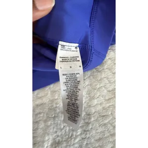 Nike Womens High Neck Racerback Sports Bra Royal Blue Large 445687-477445 thumbnail 5