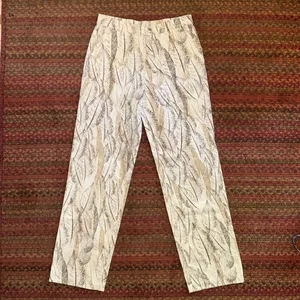 Coney Island Picnic Leaf Print Painter Jeans thumbnail 1