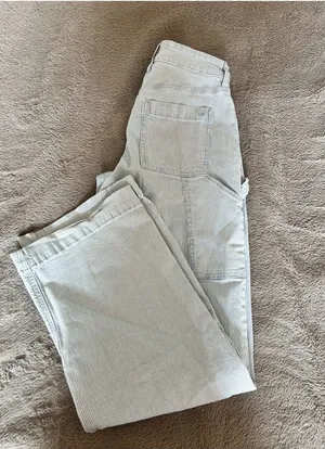 American Eagle Striped Carpenter Pants thumbnail 1