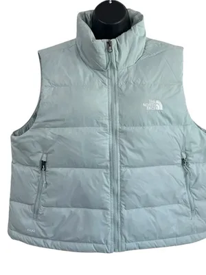 The North Face Women’s 600 Down Vest Mint Green Size XL Great Condition thumbnail 4