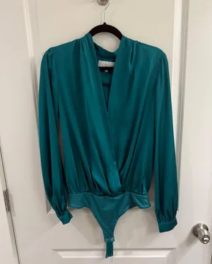 L'Academie Green Bodysuit thumbnail 1