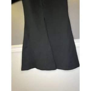 OFFLINE By Aerie Leggings Womens Medium Black Foldover Hi Rise Flare Yoga Pants thumbnail 7