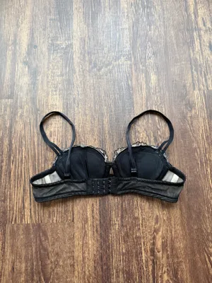 Women’s Micisty Extravagant Lace Embroidered Push Up Bra - Size A75 thumbnail 3