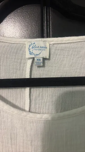 Francesca's white top thumbnail 3