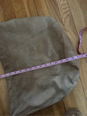 Y2K Old Navy Genuine Leather Large Satchel Purse thumbnail 6