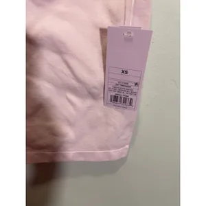 Wild Fable Seamless Crop Top XS Light Pink NWT Low‎ Scoop Back Cap Sleeve thumbnail 5