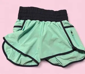 Lululemon Green and blue athletic shorts thumbnail 1