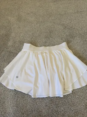 Lululemon White Golf Tennis Skirt thumbnail 3