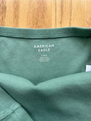 NWT AE American Eagle Strapless‎ Tube Dress Built In Shorts Romper Green Large L thumbnail 6