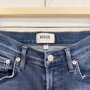 Agolde Sophie‎ Jeans Size 27 Blue Reverb Wash High Rise Skinny Crop Clean Girl thumbnail 5