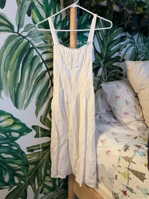 Wild Fable White midi summer dress thumbnail 9