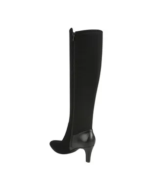 NWT Lifestride Womens Gracie High Heeled Tall Boots G6347M1 Black 8W thumbnail 6