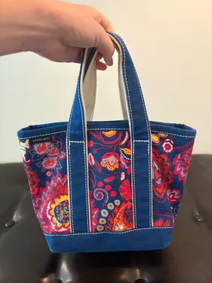 Lands end mini tote thumbnail 1