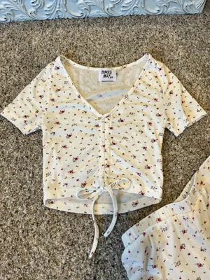 Princess Polly White Two-Piece Jacklyn Set thumbnail 6