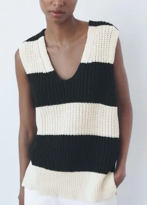 ZARA Sweater Vest  thumbnail 1