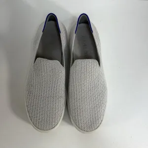 Rothy's Size 9 The Original Slip‎ On Sneaker Diamond Twill Women's Gray Shoes thumbnail 6