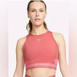 NWT NIKE PRO Dri-FIT Women's Cropped Training Tank thumbnail 5