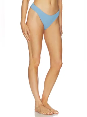 New Show Me Your Mumu Maritime Bottom Size Large L tranquil blue scrunch swim thumbnail 2