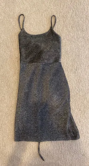 Sparkly Windsor Dress Black Bodycon Mini thumbnail 1