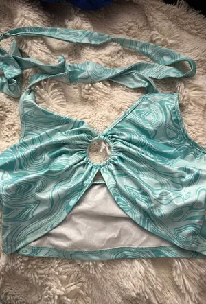 halter top Blue thumbnail 1